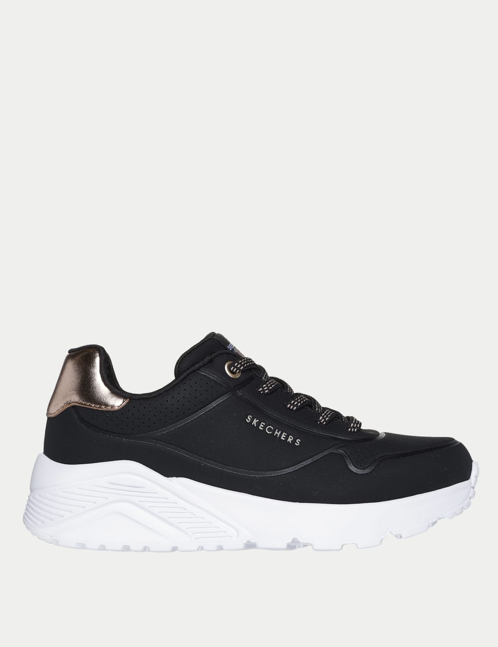 Kids' Metallic Trainers (9½ Small - 4 Large)