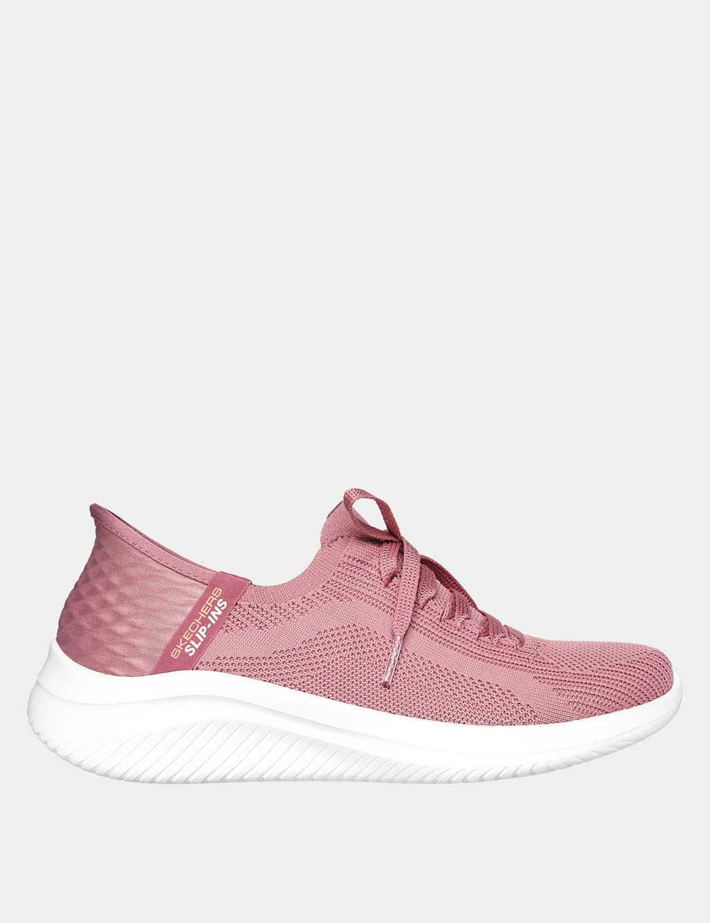 Skechers Ultra Flex 3.0 Brilliant Path Wide Fit Trainers Mauve