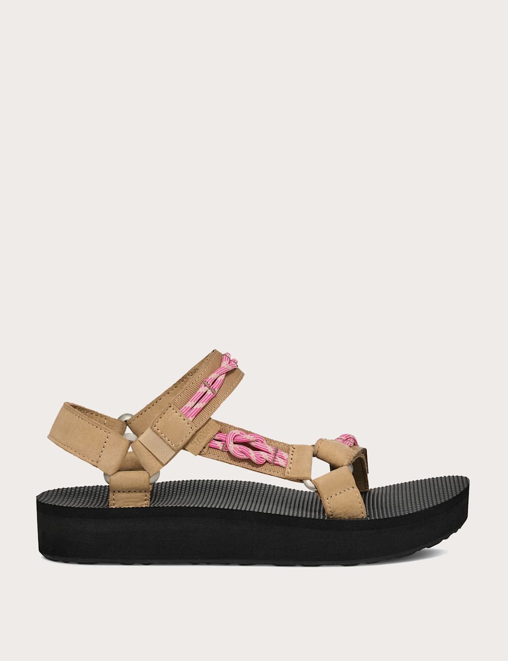 Teva Women's Midform Universal Knotted Platform Sandals - 6 - Tan - Available at M&S