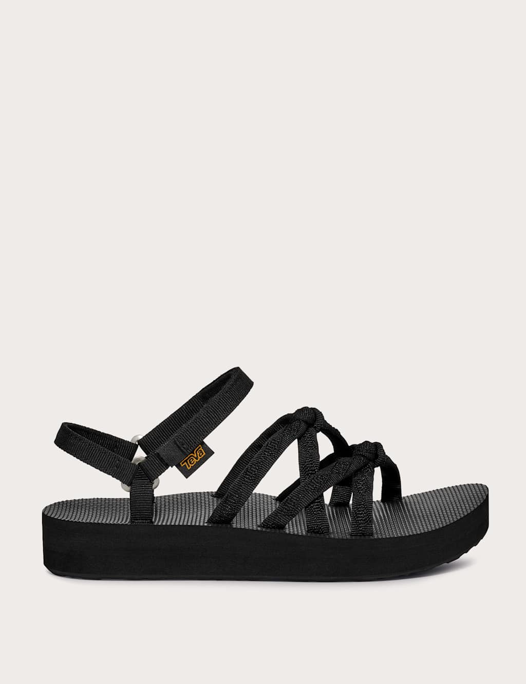 Teva Women's Ankle Strap Flatform Sandals - 3 - Black - Available at M&S