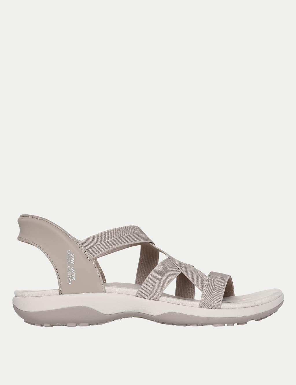 Stretch Flex Strappy Flat Sandals