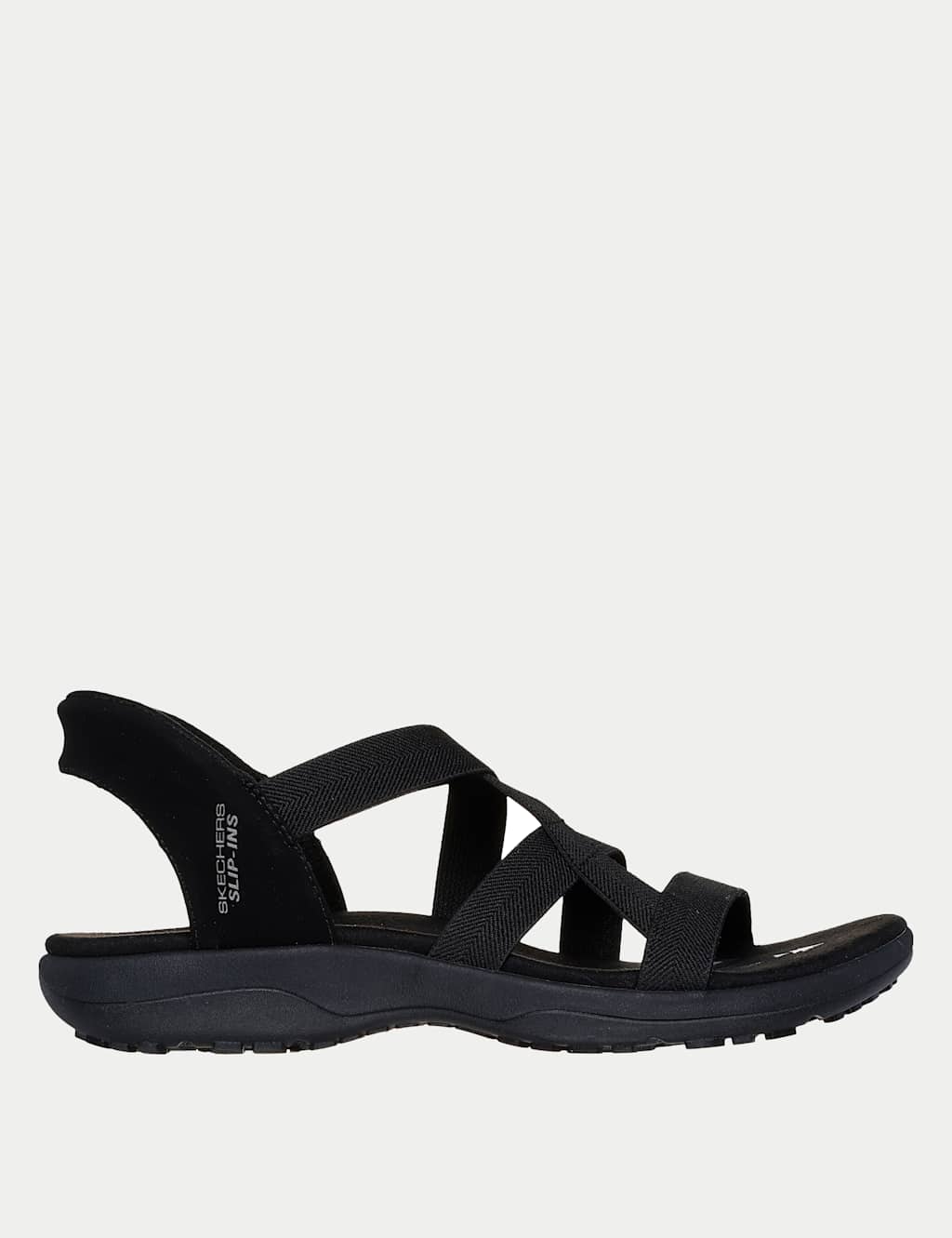 Stretch Flex Strappy Flat Sandals