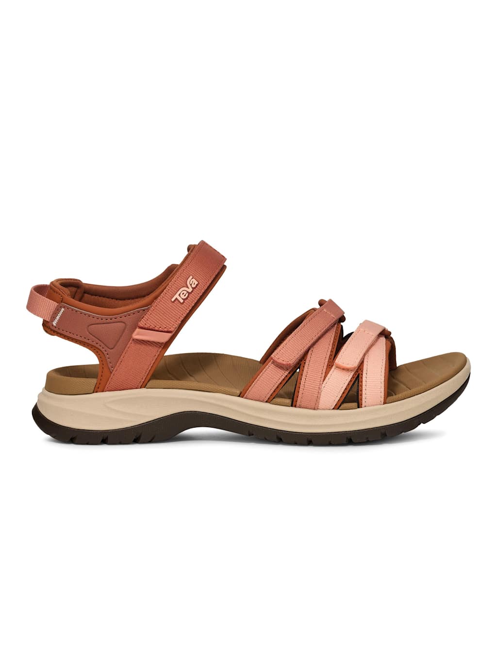 Teva Women's Colour Block Ankle Strap Flat Sandals - 7 - Multi - Available at M&S
