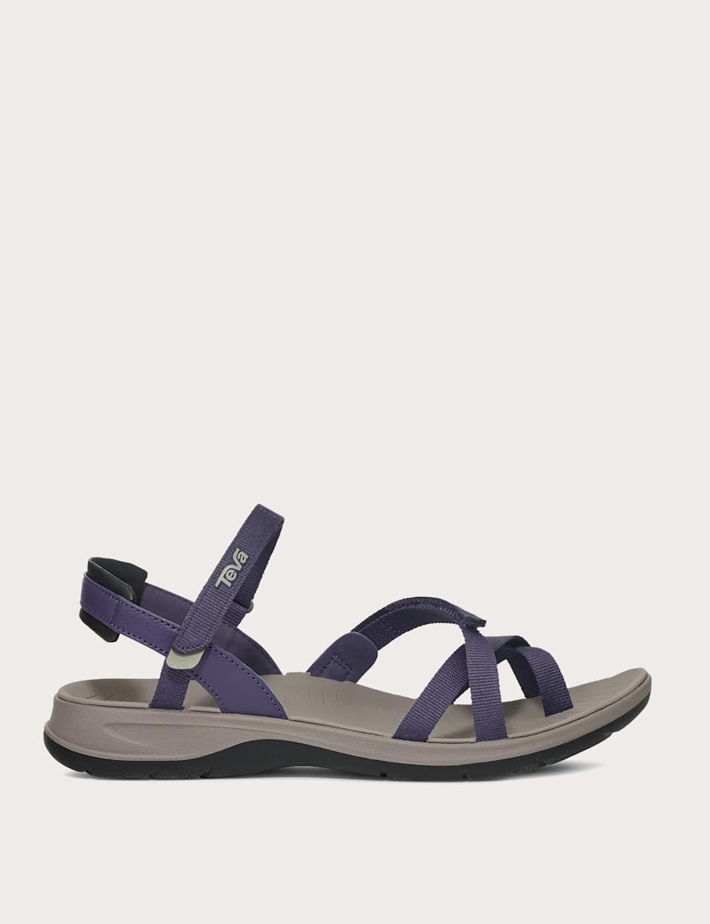 Teva Women's Ankle Strap Flat Sandals - 4 - Magenta - Available at M&S