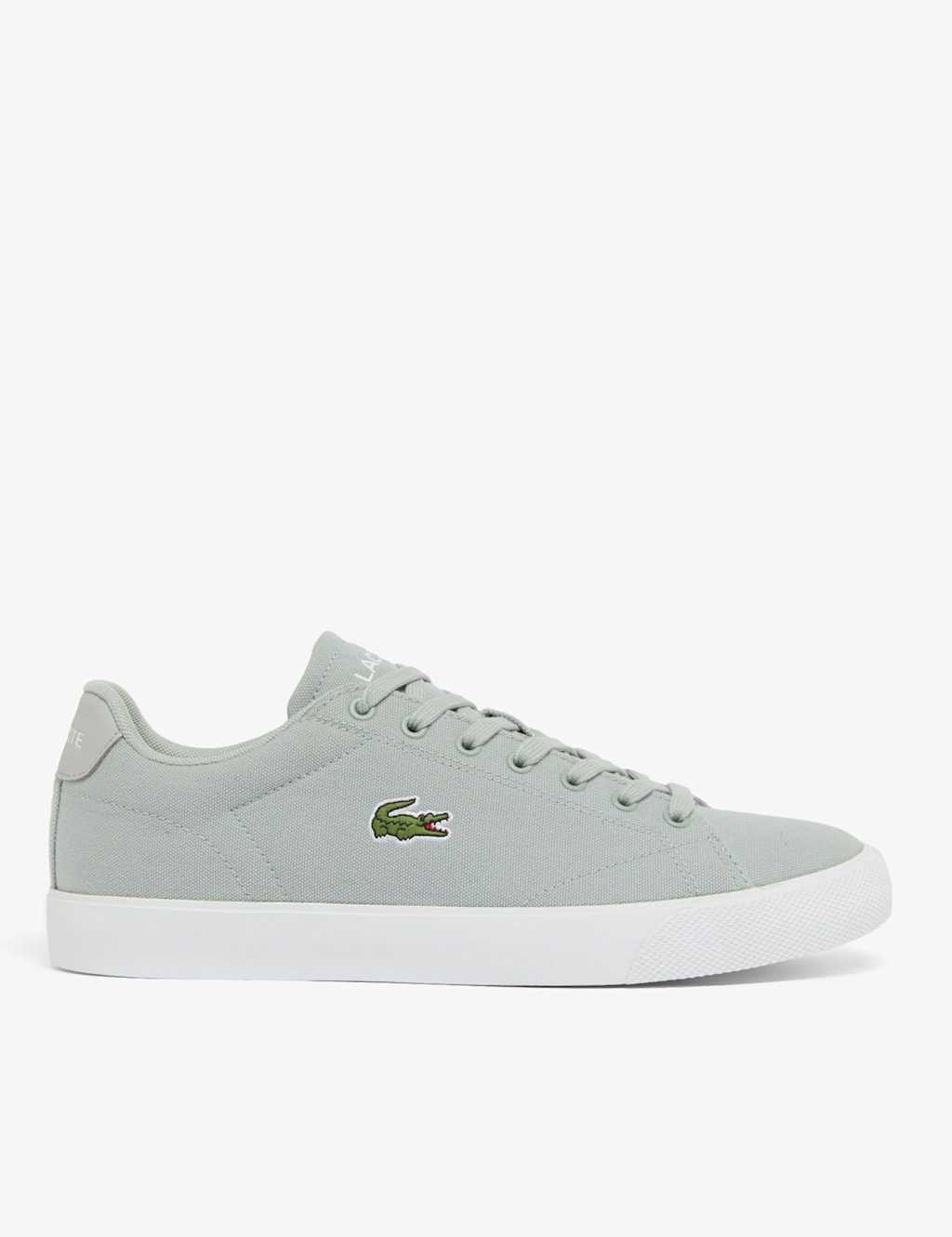 Lacoste Men's Lerond Set Lace-Up Trainers - 10 - Grey Mix - Available at M&S