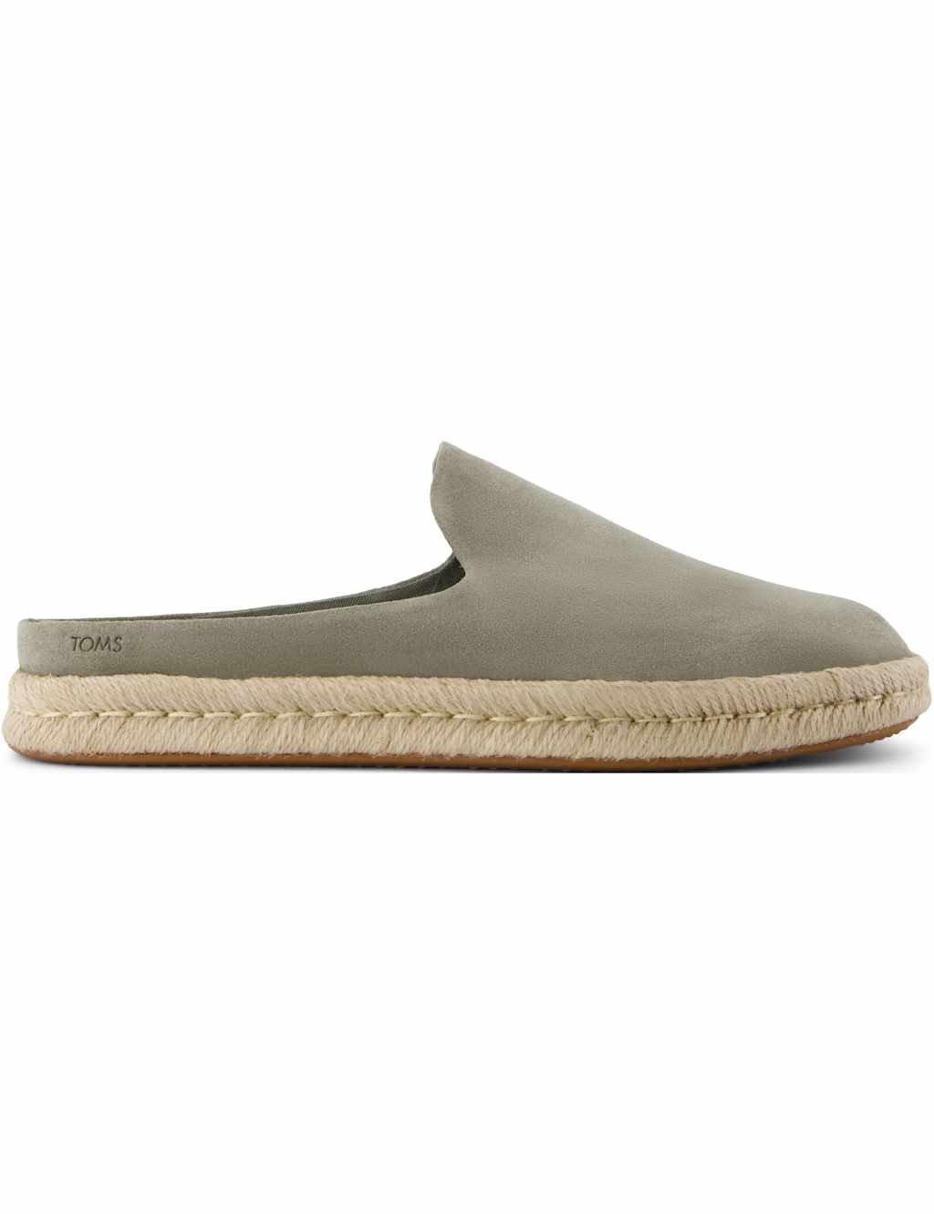 TOMS Suede Espadrilles Grey