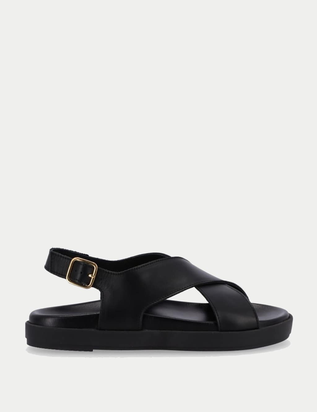 Nico Leather Flat Sandals
