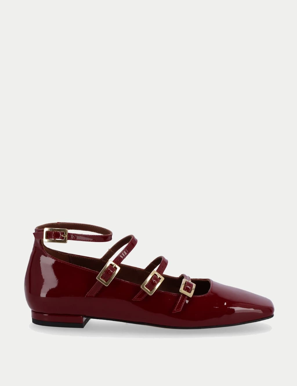 Luke Leather Patent Mary Jane Ballet Pumps