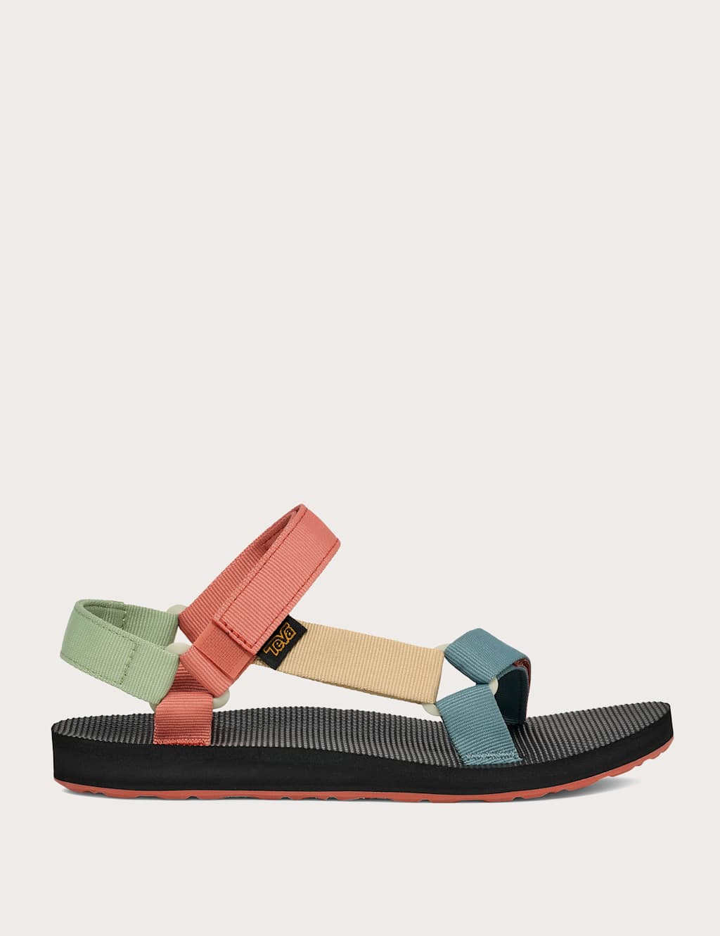 Teva Women's Canvas Printed Ankle Strap Platform Sandals - 6 - Multi - Available at M&S
