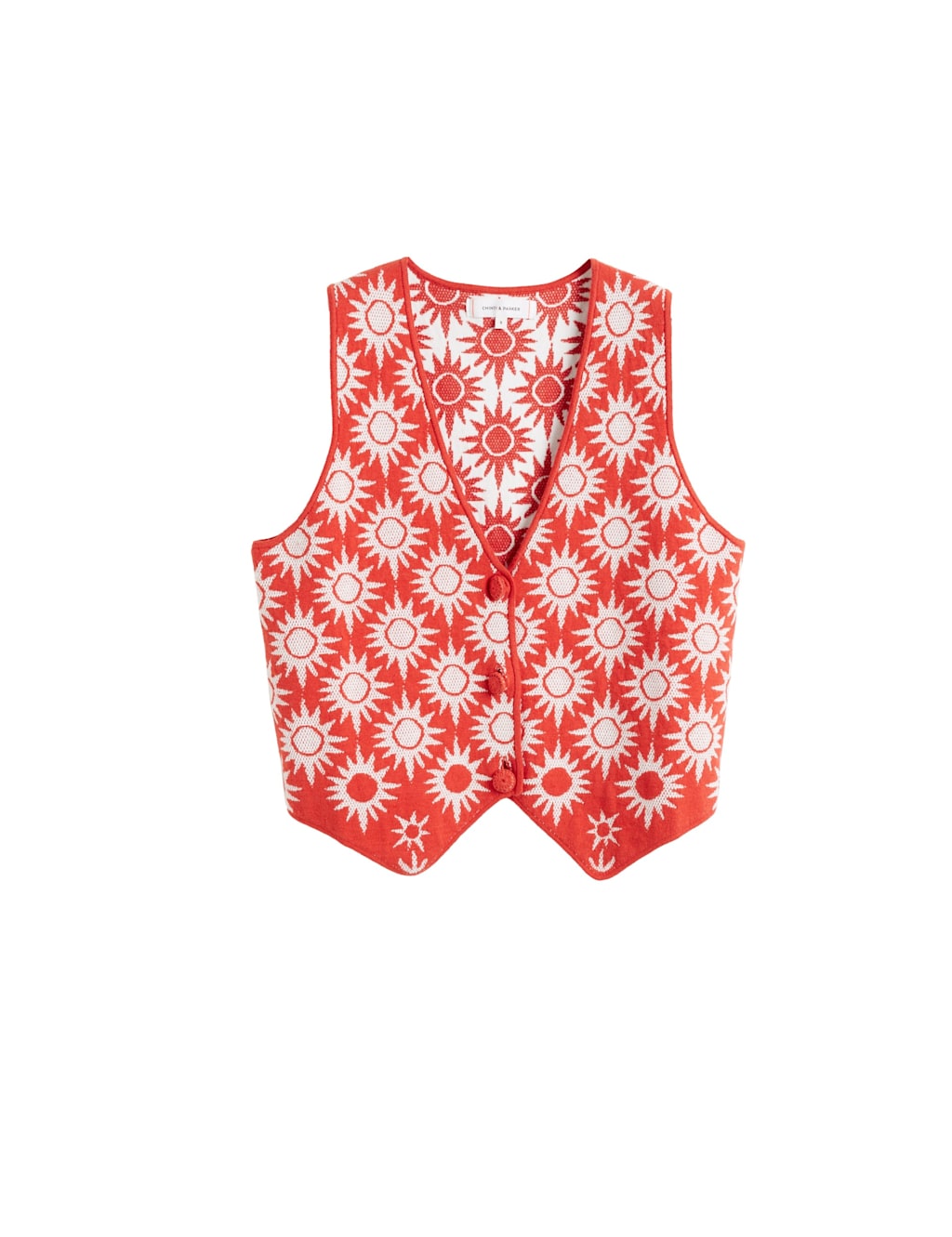 Pure Cotton Laura Whitmore Knitted Waistcoat