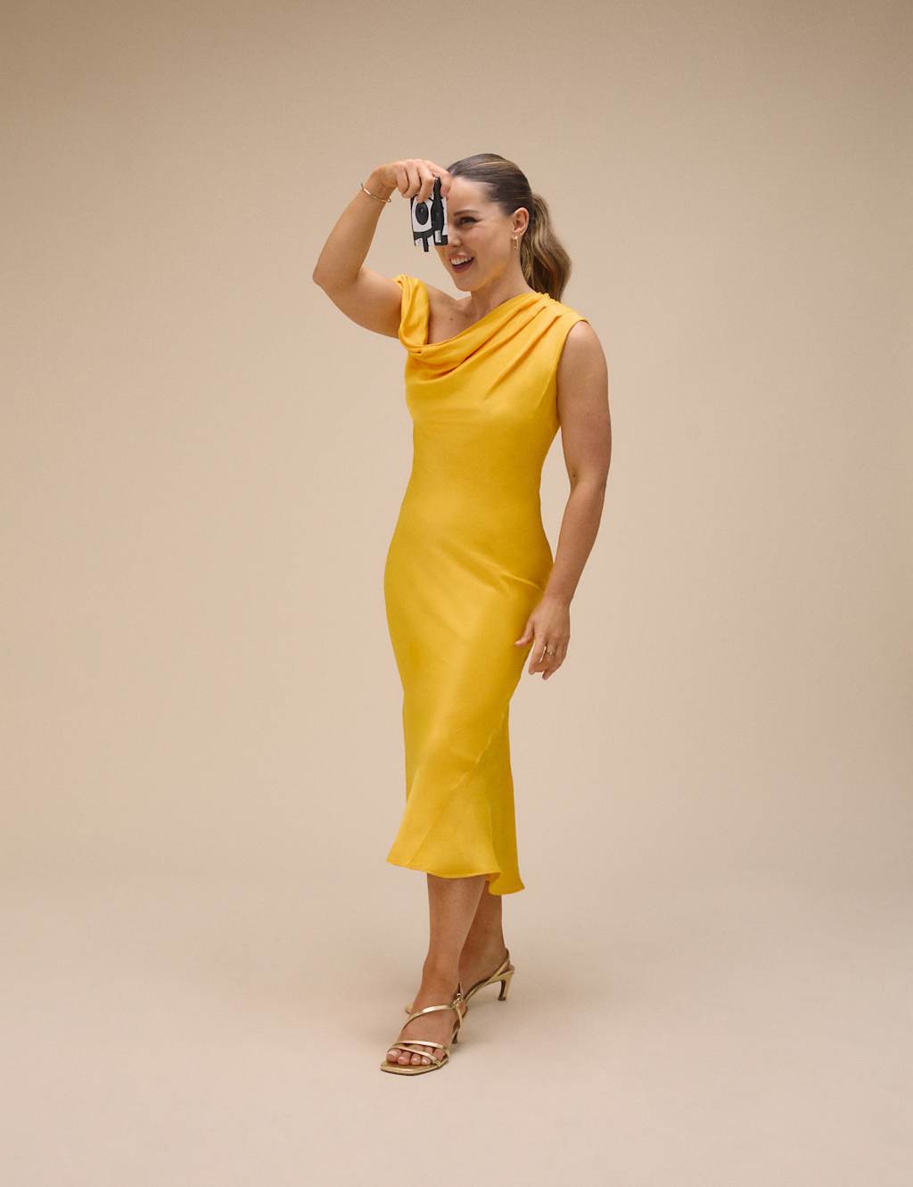 Nobody's Child X Louise Thompson Women's Minka Midaxi Dress - 16 - Yellow - Available at M&S