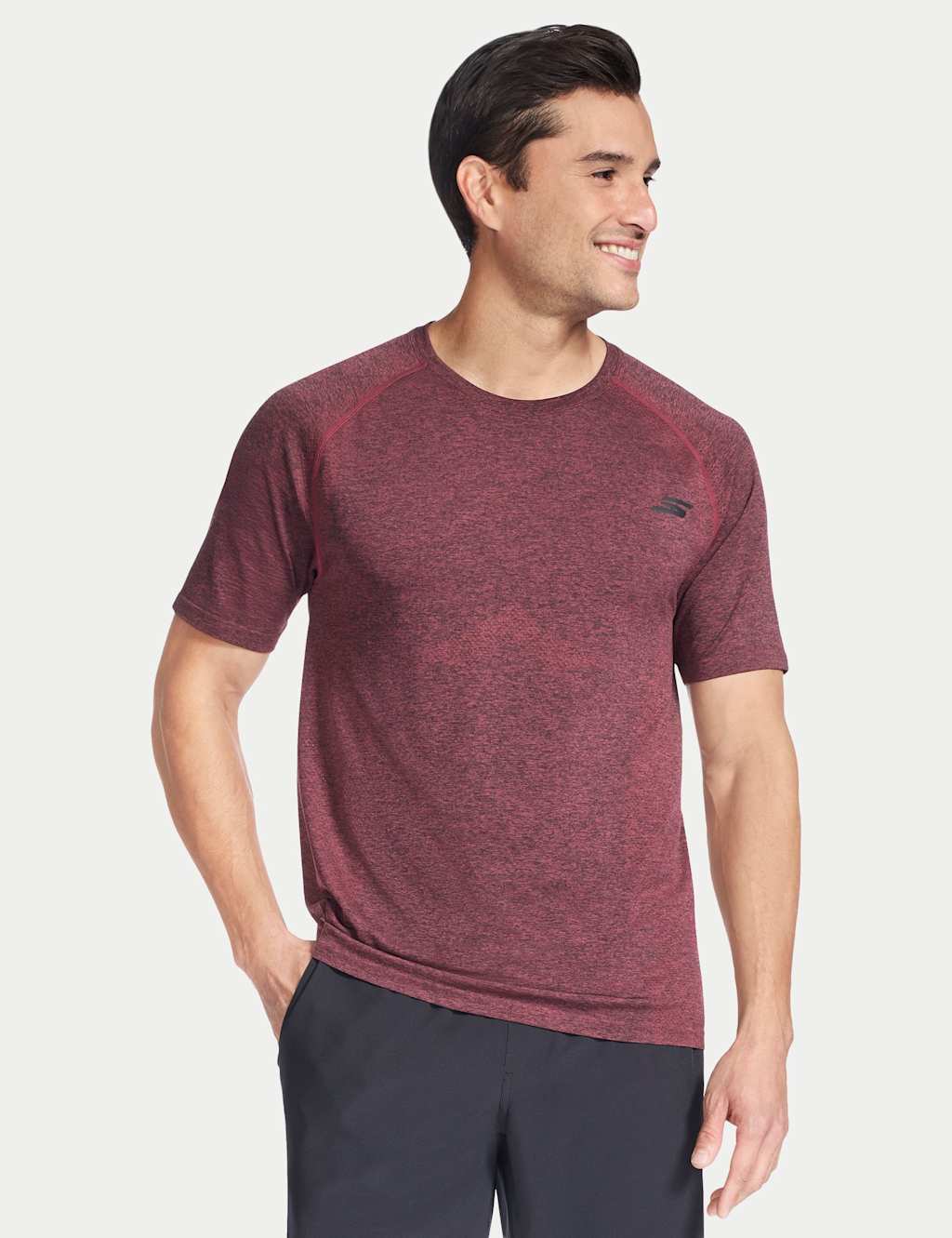 Skechers Seamless T-Shirt Dark Red