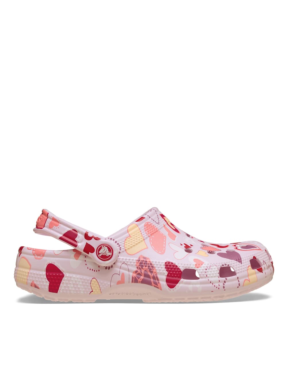 Crocs Girls Heart Clogs (11 Small - 3 Large ) - 12 - Pink Mix - Available at M&S