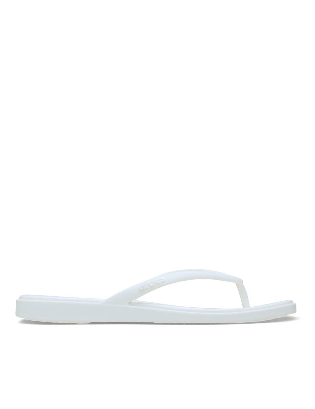 Crocs Women's Miami Flip Flip Flops - 8 - White - Available at M&S