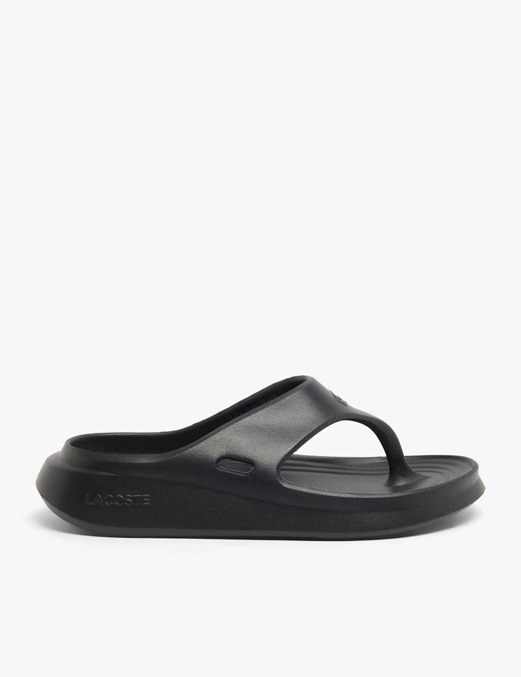Lacoste Women's Meduz Flip Flops - 7 - Grey Mix - Available at M&S