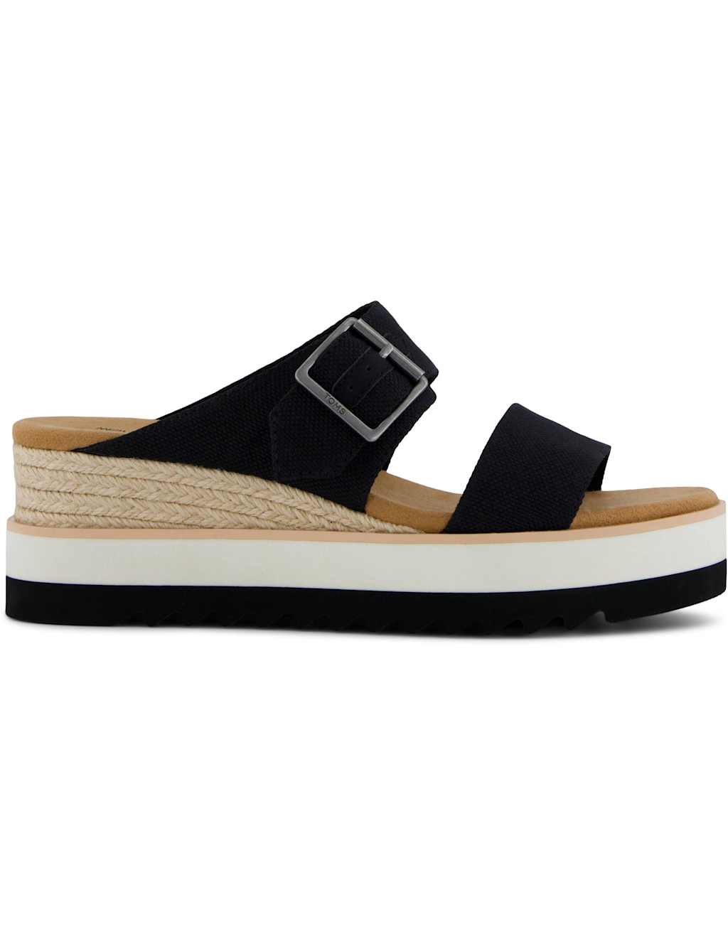 Toms Women's Buckle Mules - 5 - Black - Available at M&S