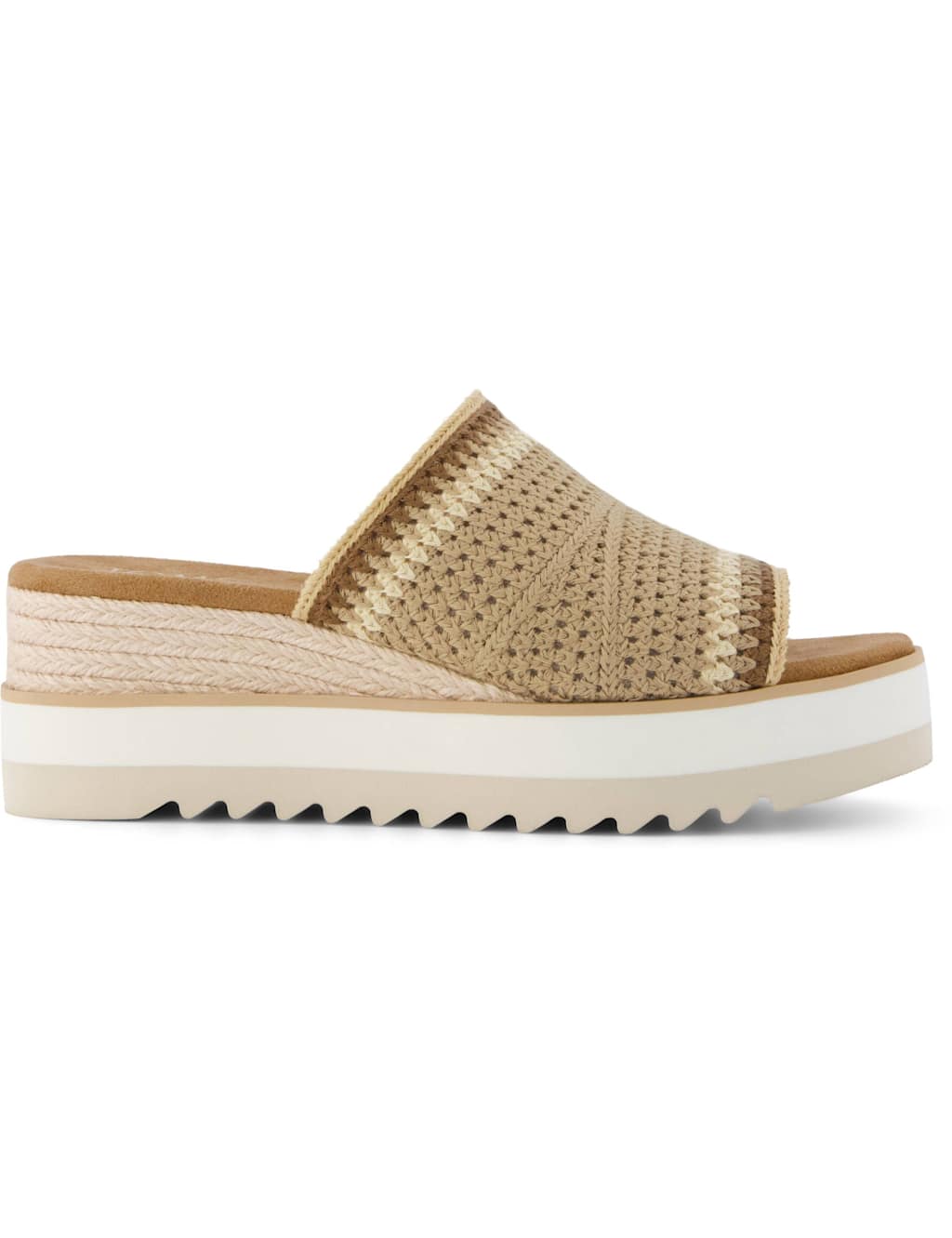 Toms Women's Wedge Mules - 5 - Beige - Available at M&S