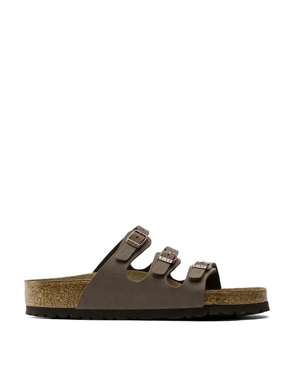 Birkenstock Women's Florida Footbed Buckle Sandals - 8 - Dark Brown - Available at M&S