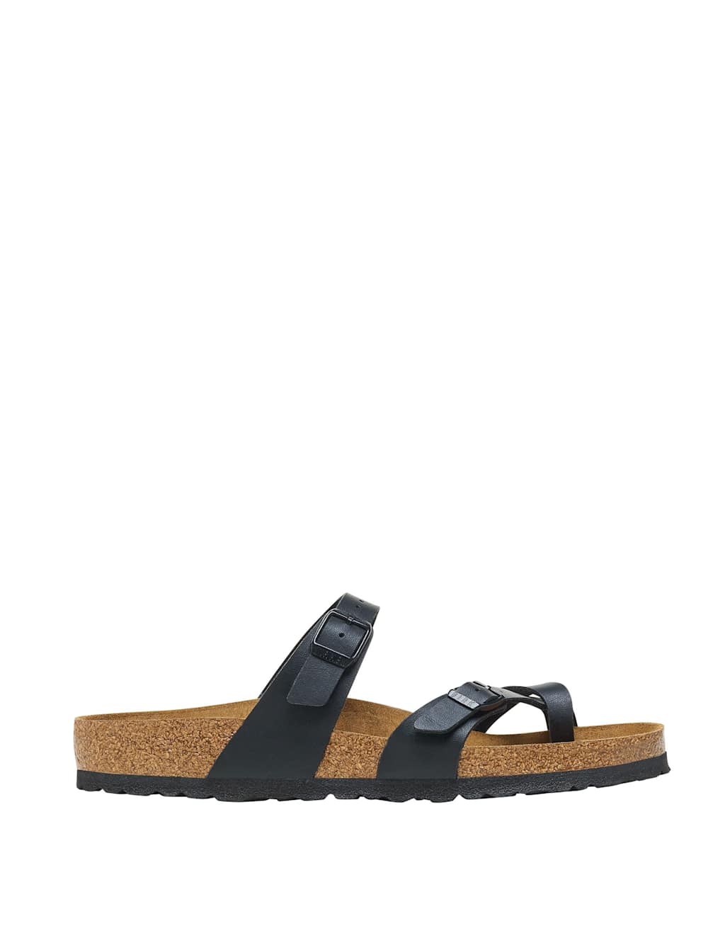Birkenstock Women's Mayari Footbed Toe Thong Sandals - 5½ - Black - Available at M&S