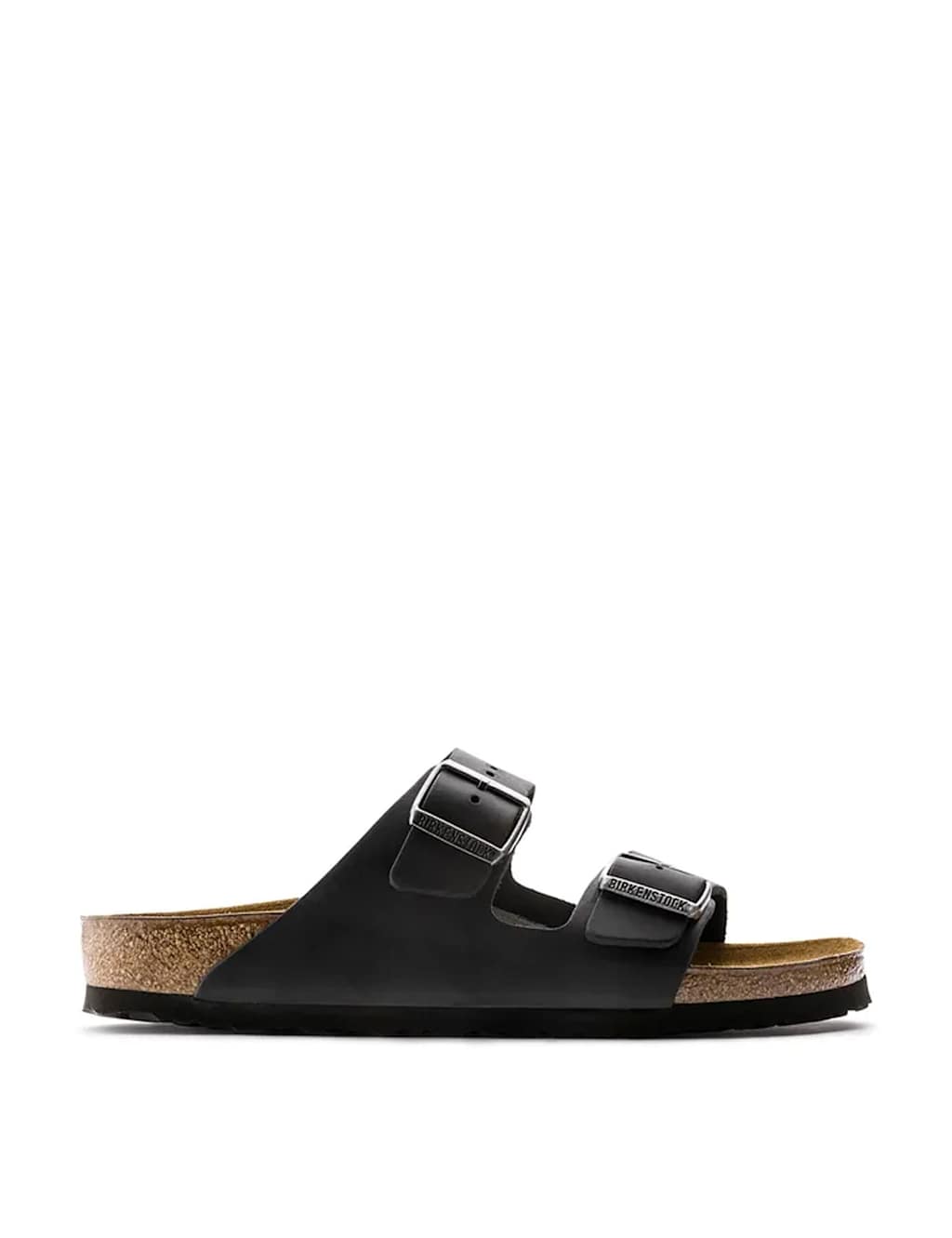 Birkenstock Women's Arizona Leather Footbed Sandals - 8 - Black - Available at M&S