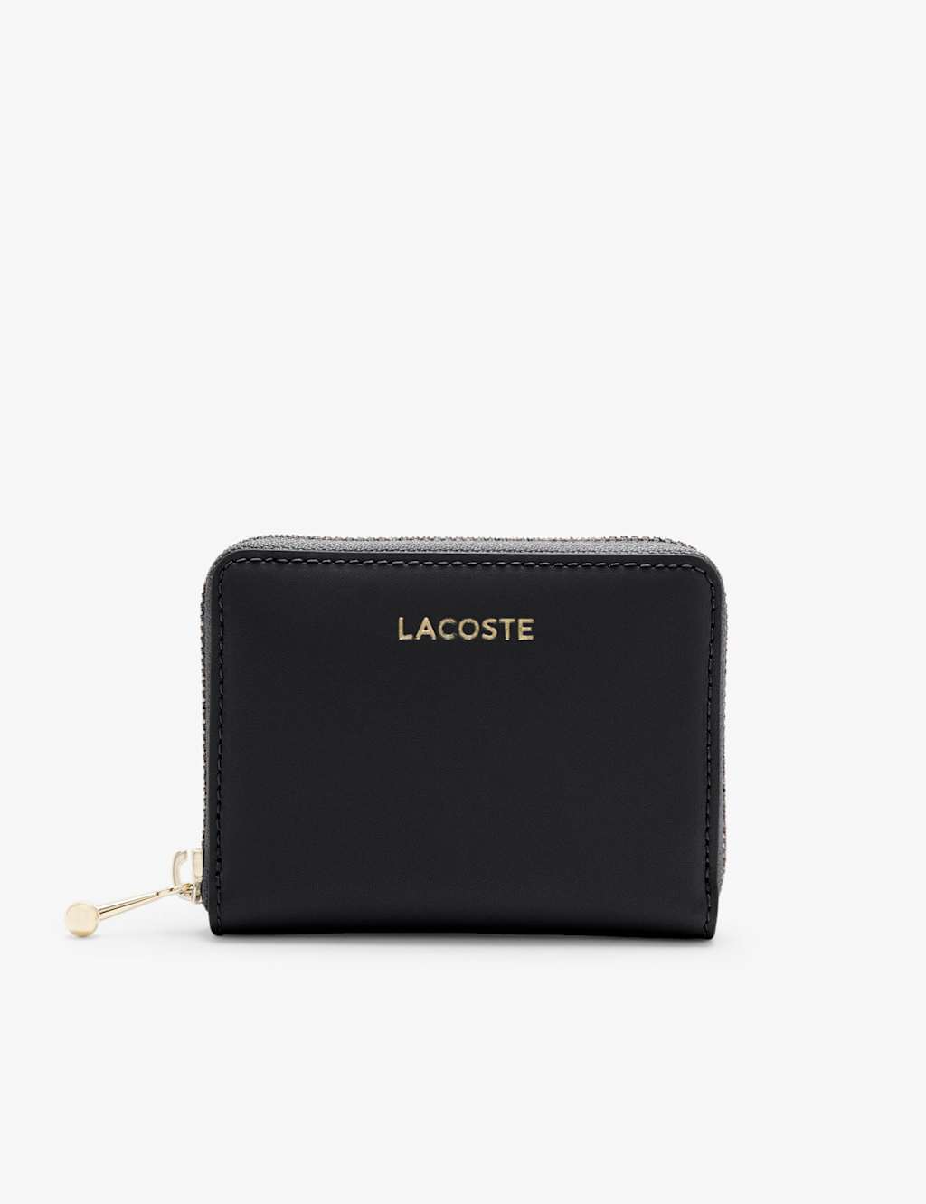 Lacoste Zip Around Purse Black
