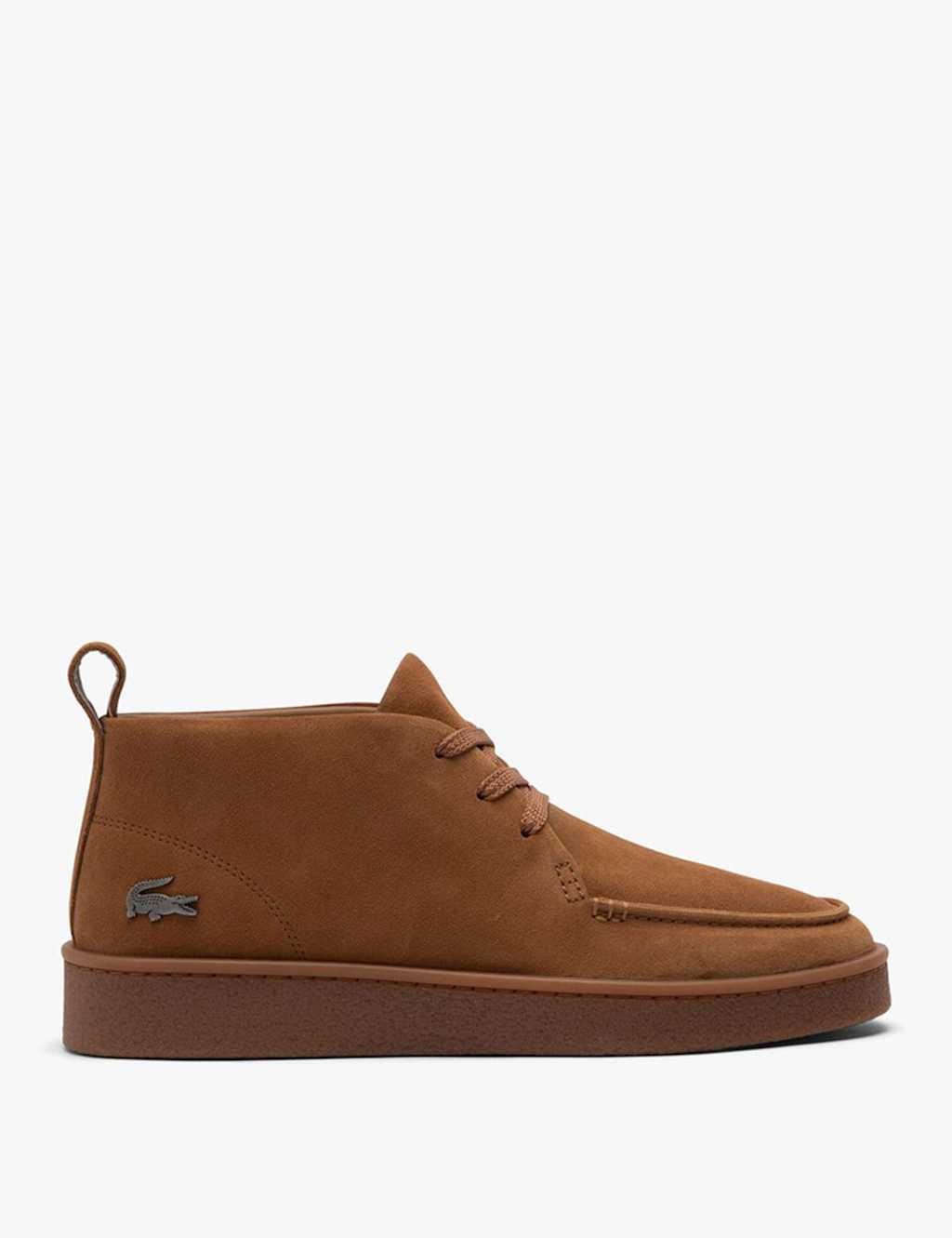 Lacoste Men's Suede Chukka Boots - 12 - Brown - Available at M&S