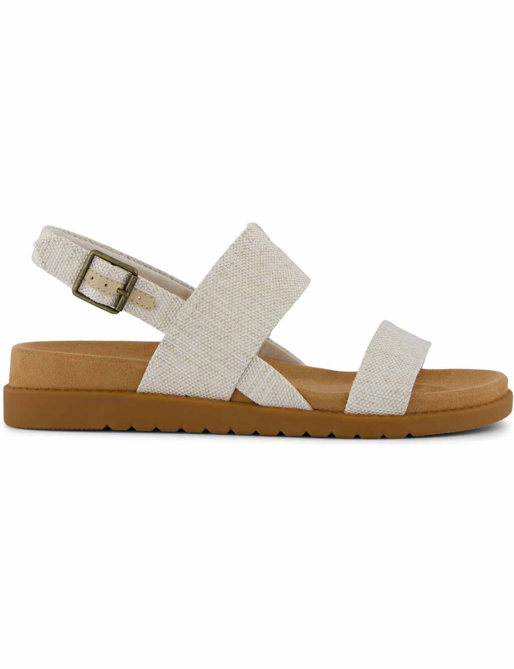 Toms Women's Strappy Footbed Slingback Sandals - 9 - Natural - Available at M&S