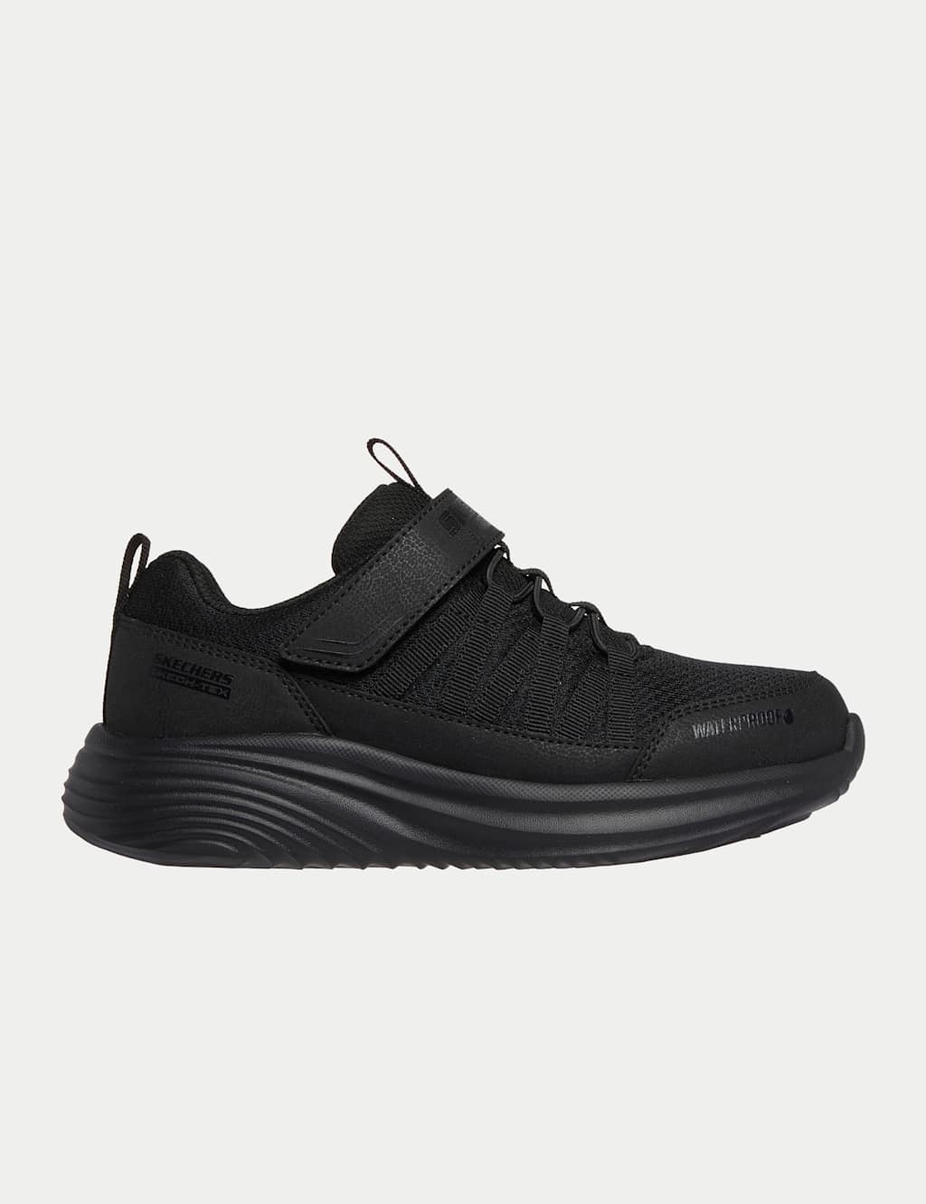 Skechers Girls Waterproof Bounder Pro Trainers (9.5 Small-3 Large) - 11½ - Black - Available at M&S
