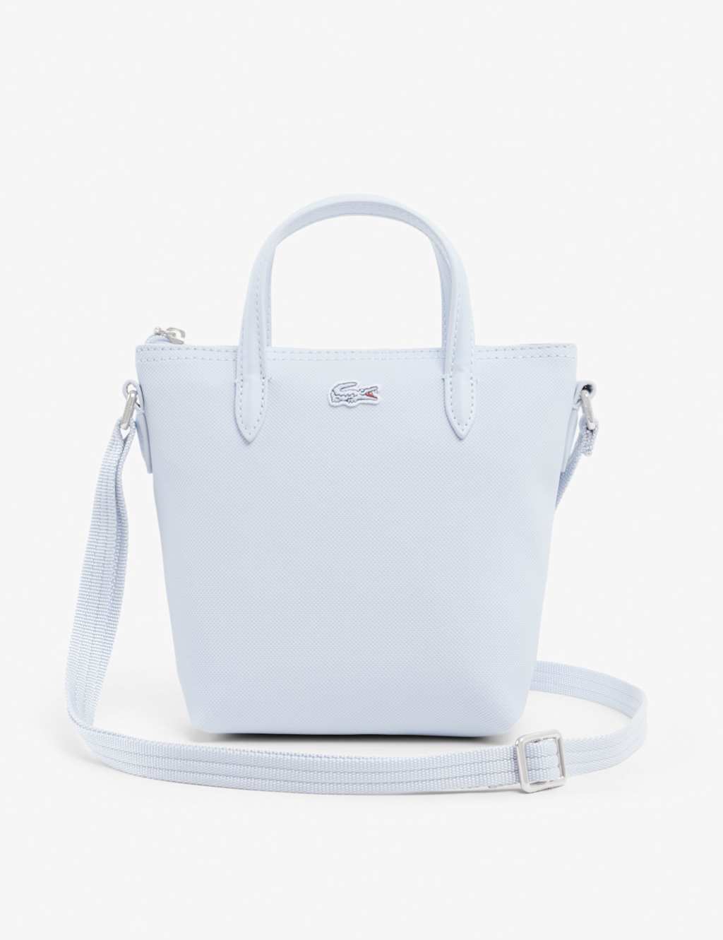 Lacoste Women's Mini L.12.12 Concept Cross Body Tote Bag - Light Blue - Available at M&S