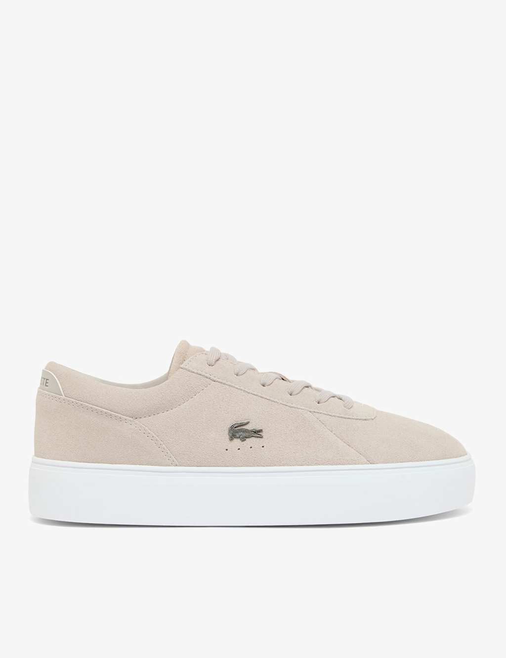 Lacoste Men's Lace Up Trainers - 8 - Green Mix - Available at M&S