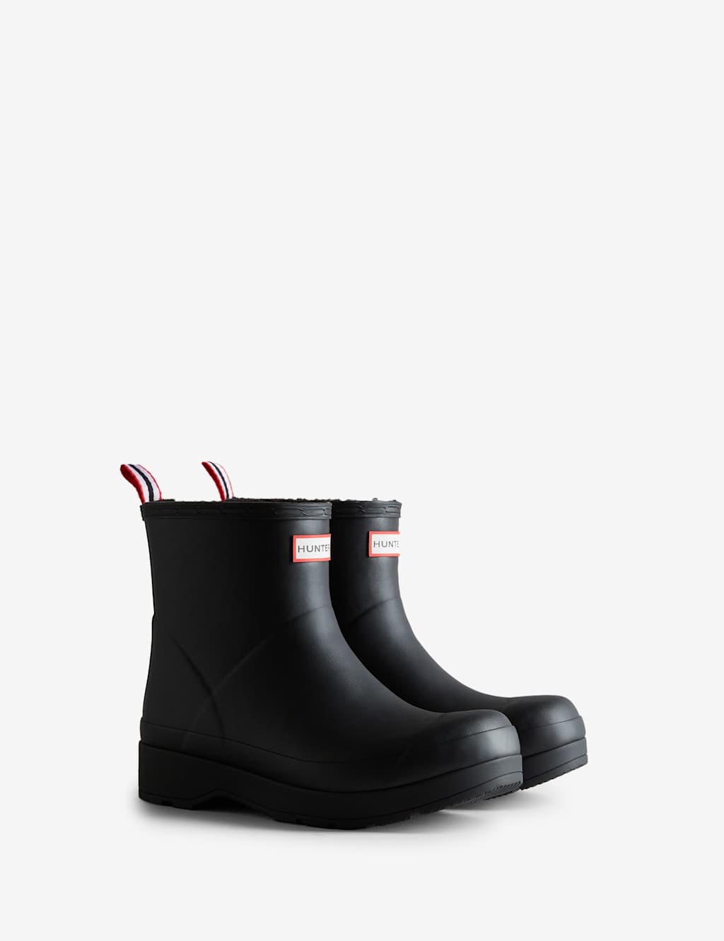 Hunter Play Short Wellington Boots Black