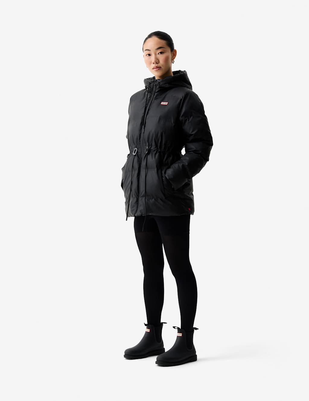 Hunter Lemhi Puffer Jacket Black