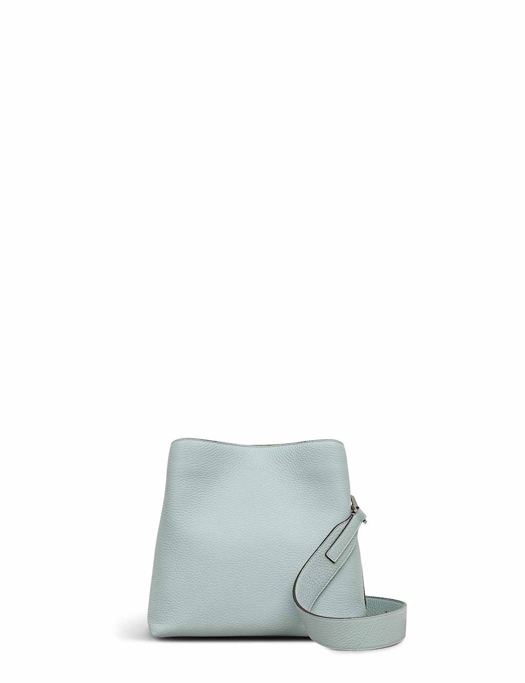 Radley Dukes Place Leather Cross Body Bag Light Blue