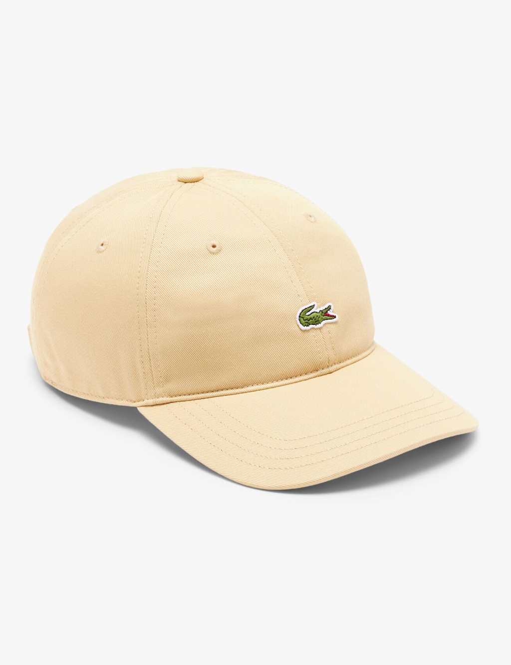 Lacoste Men's Pure Cotton Twill Cap - Stone - Available at M&S