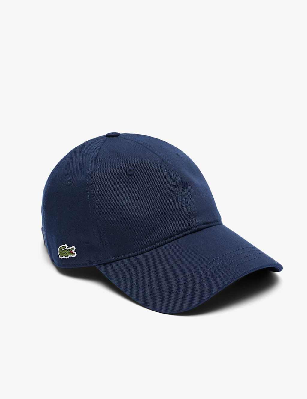 Lacoste Men's Pure Cotton Twill Cap - Navy - Available at M&S