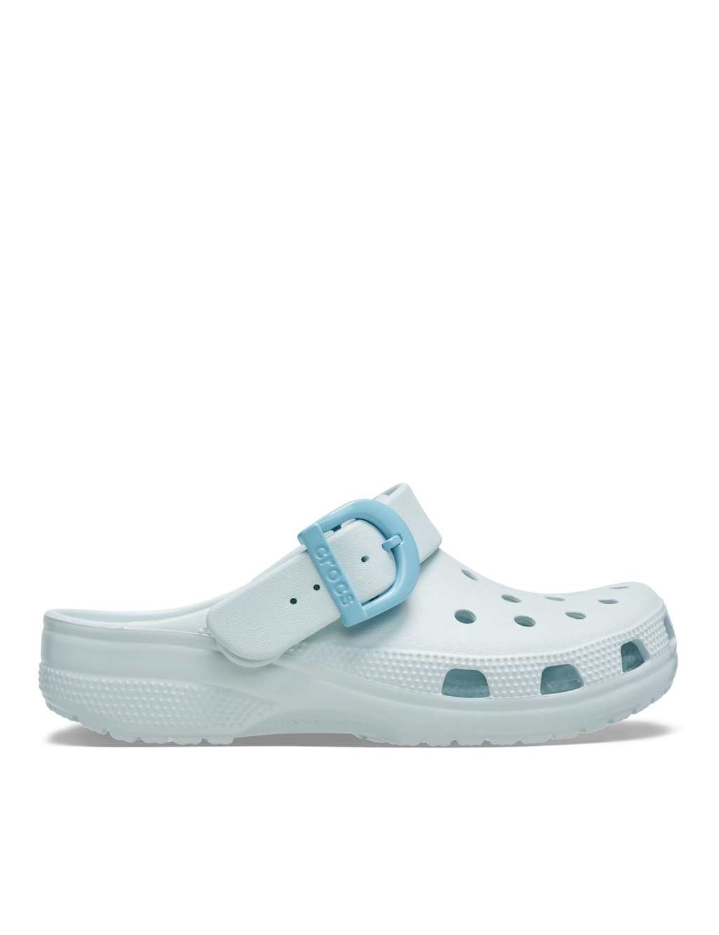 Crocs Women's Classic Buckle Clogs - 8 - Light Blue - Available at M&S