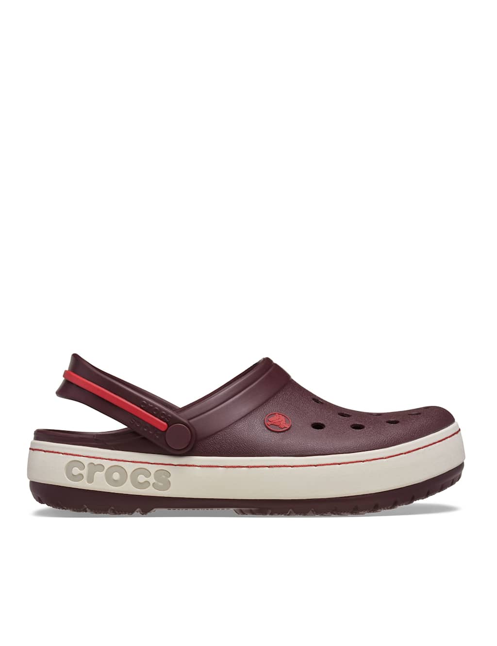 Women's Crocsband Heritage Clogs - 7 - Burgundy - Available at M&S