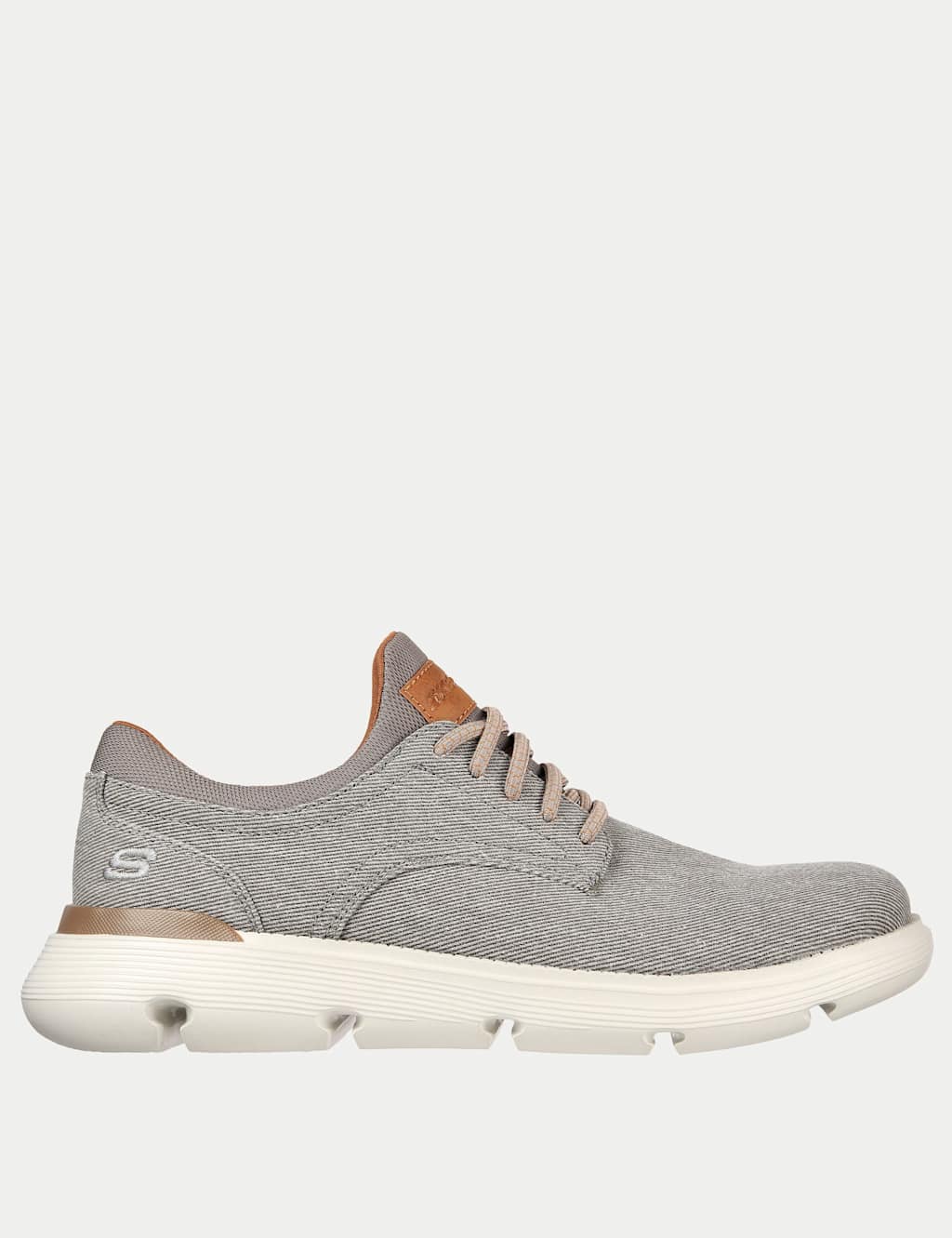 Skechers Men's Garza Romano Slip On Walking Shoes - 7 - Taupe - Available at M&S