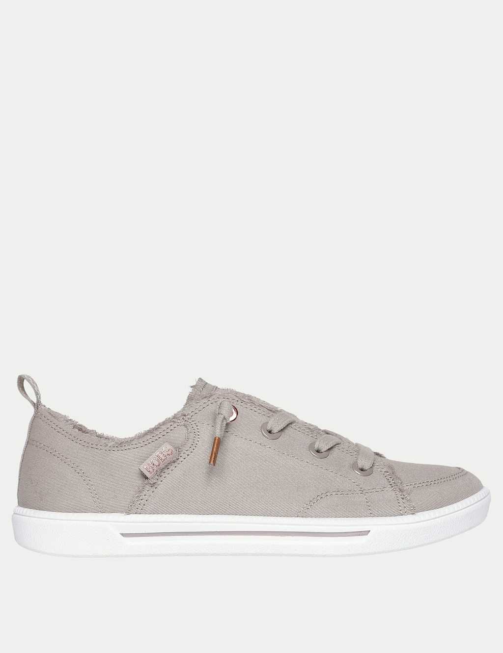 Skechers Women's B Cute 2.0 Canvas Trainers - 8 - Taupe - Available at M&S