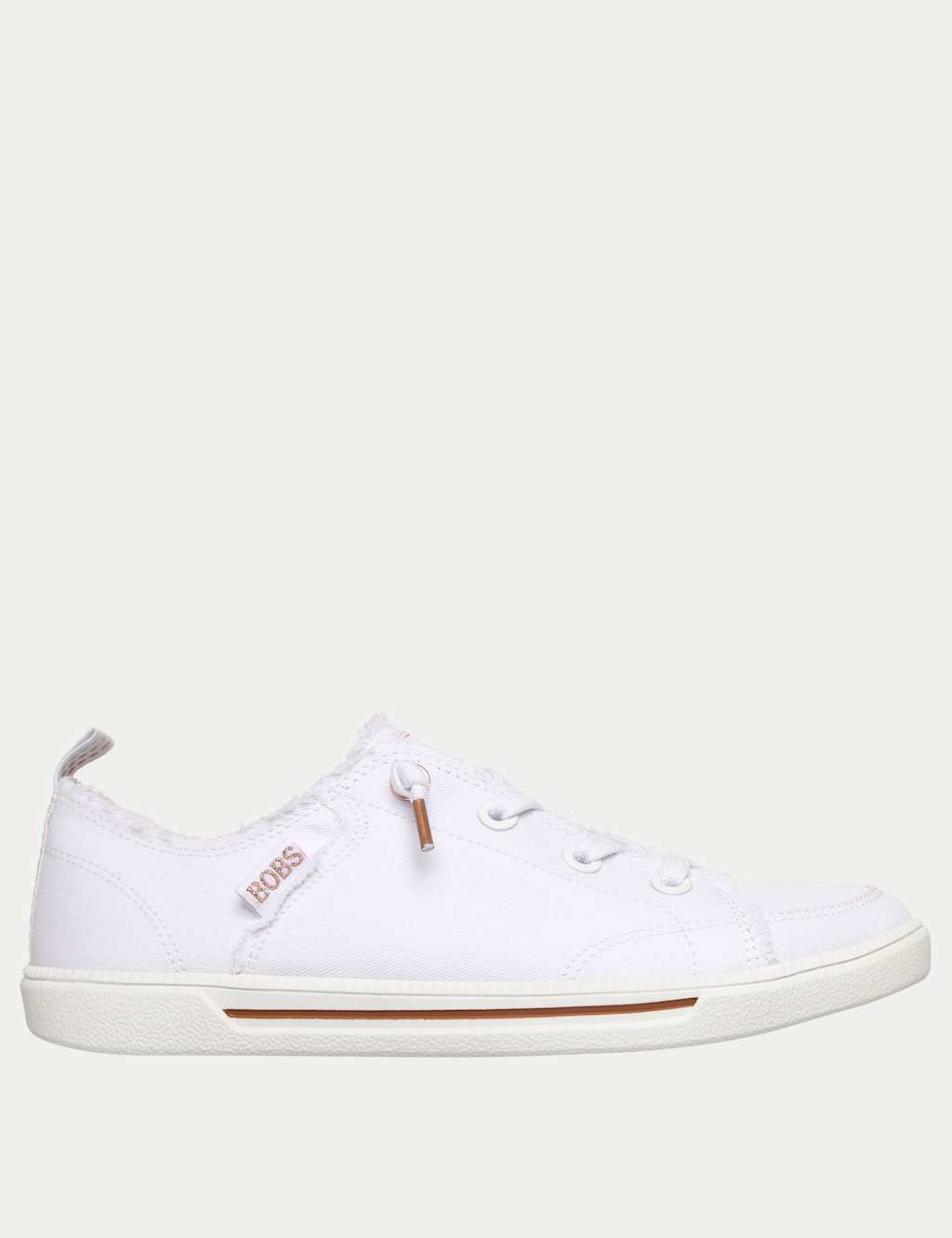 Skechers Women's B Cute 2.0 Canvas Trainers - 4 - White - Available at M&S