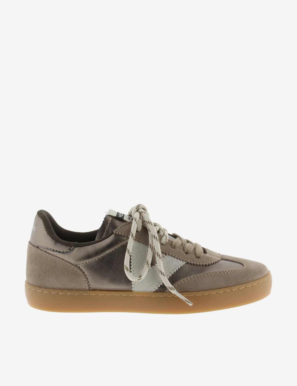 Victoria Women's Berlin Suede Trainers - 8 - Beige - Available at M&S