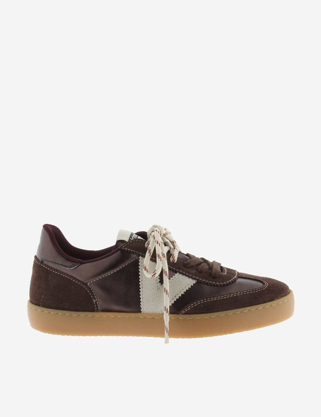 Victoria Women's Berlin Suede Trainers - 4 - Brown - Available at M&S