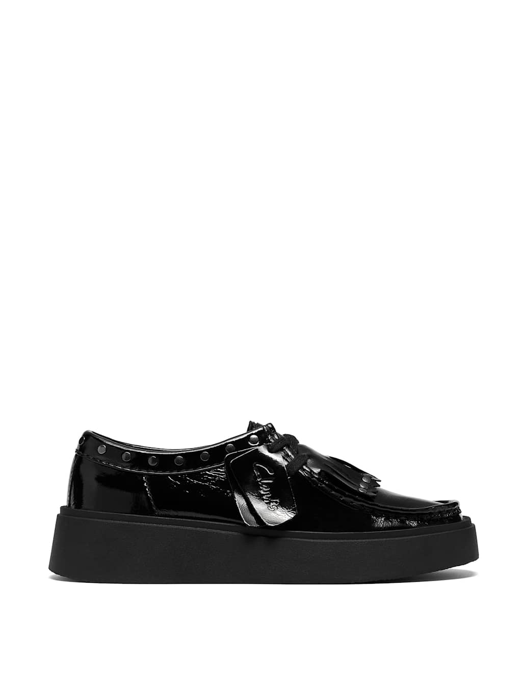 Clarks Women's Leather Walking Shoes - 5 - Black - Available at M&S