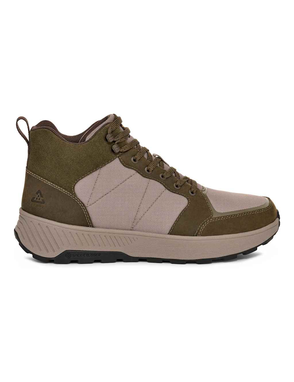 Teva Ellwood Mid Walking Boots Green Mix