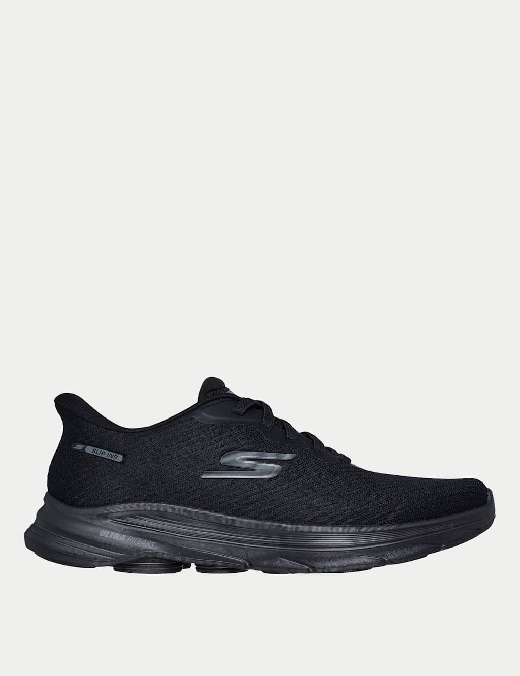 Skechers Men's GO WALK 8 Pate Trainers - Black - Available at M&S