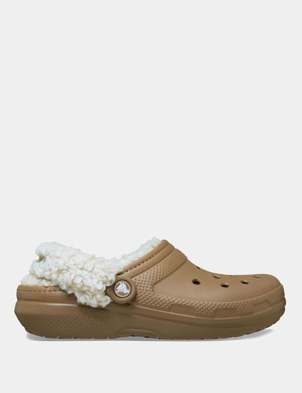 Crocs Classic Fleece Lined Clogs Brown