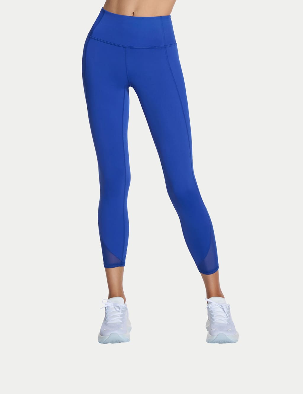 Skechers Women's Tempo High Waisted 7/8 Leggings - Large - Blue - Available at M&S
