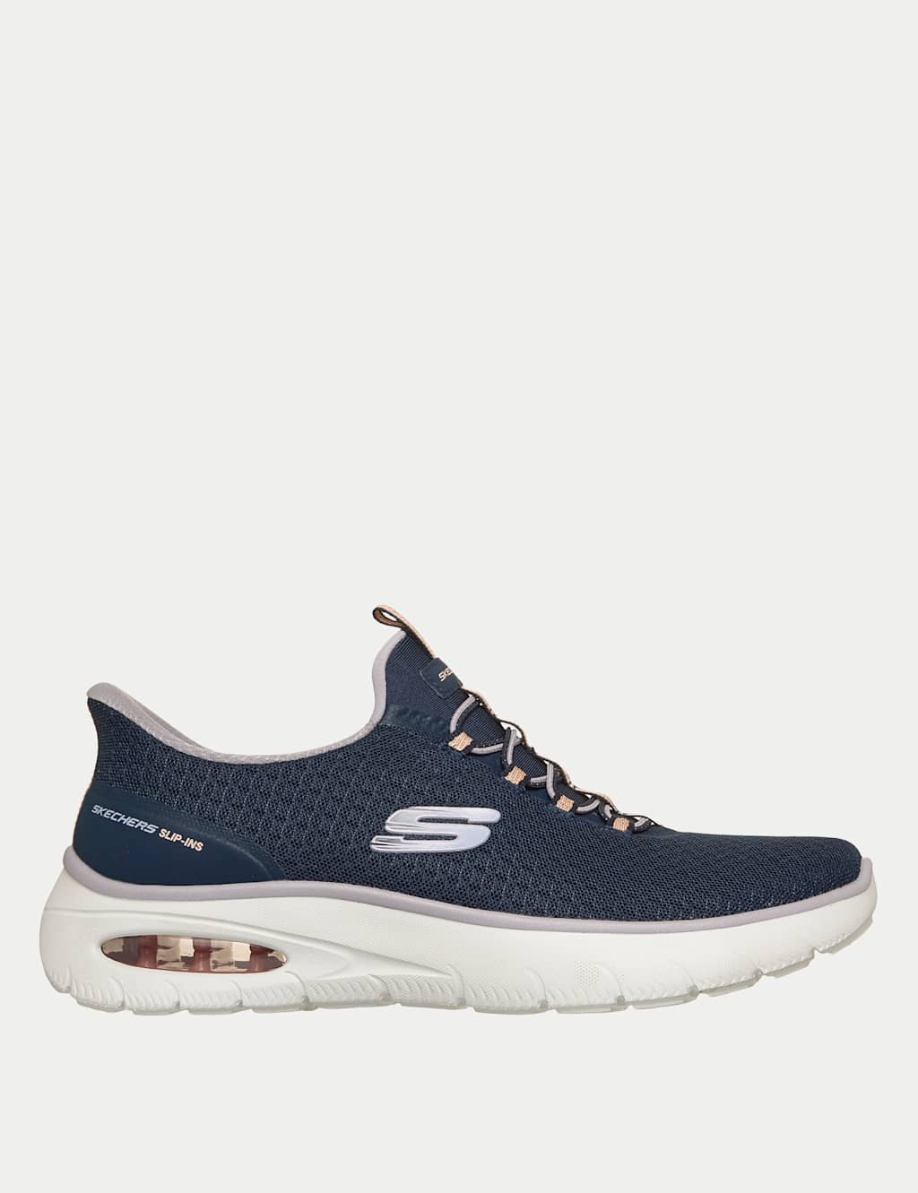 Skechers Women's Skech-Air Summits Trainers - 7 - Navy - Available at M&S