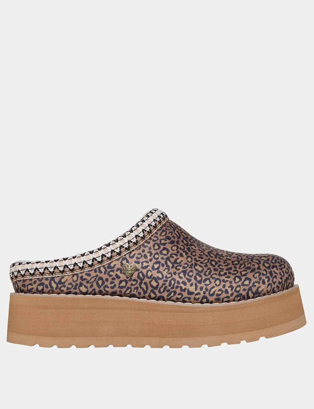 Skechers BOBS Keepsakes Flatform Mules Brown Mix