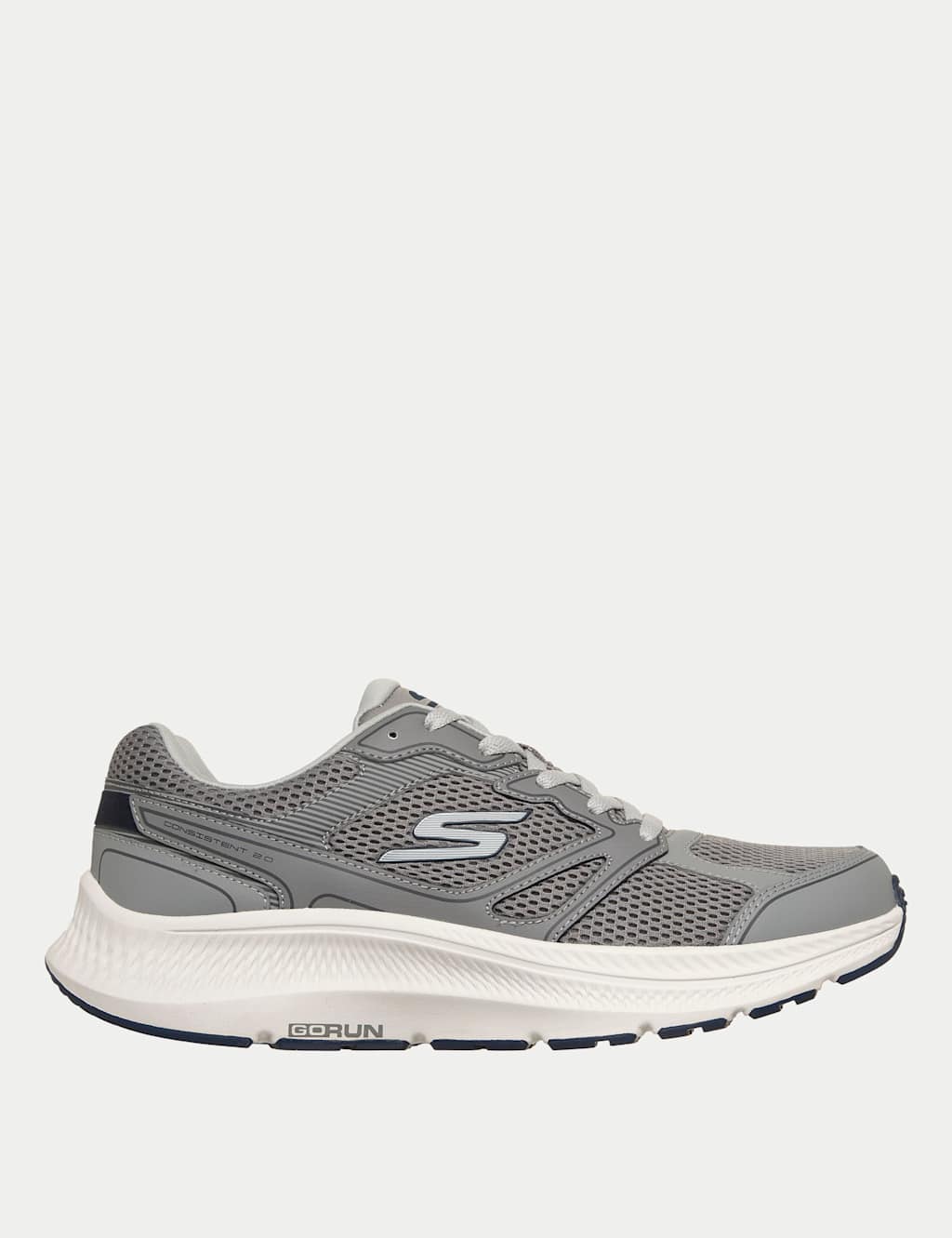 Skechers Men's GO RUN Consistent 2.0 Mapleton Trainers - 10 - Grey - Available at M&S